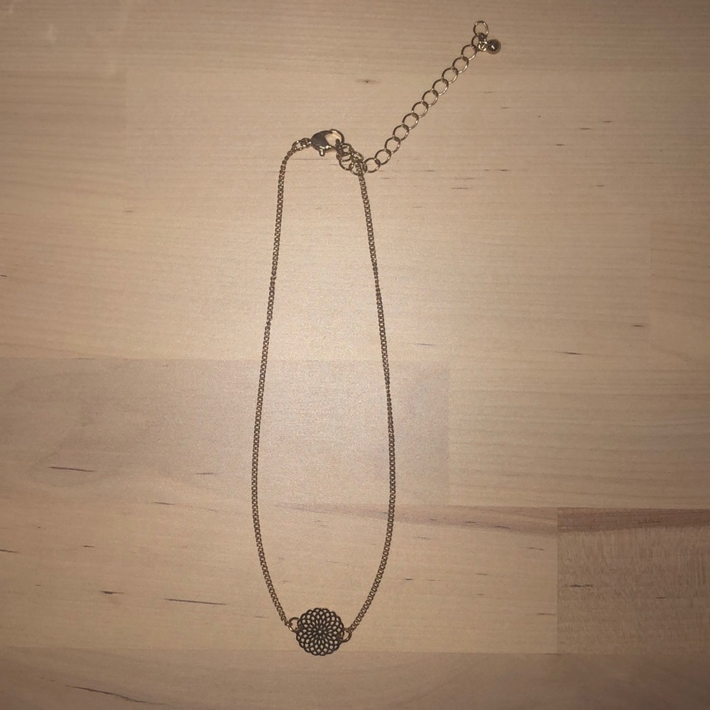 Gold Mandala Choker